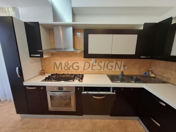 Apartament cu 3 camere semidecomandat, mobilat în Central