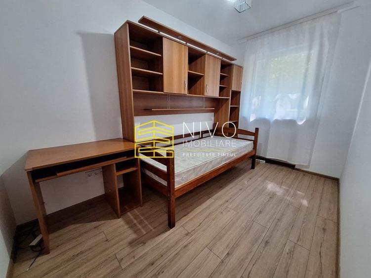 Apartament cu 3 camere semidecomandat, mobilat în Tudor