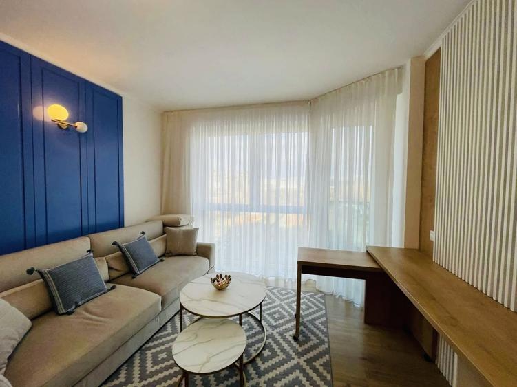 Apartament cu 2 camere semidecomandat, mobilat în Floreasca