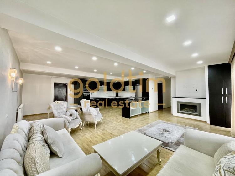 Apartament cu 4 camere semidecomandat, mobilat în Pipera