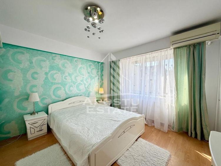 Apartament cu 4 camere decomandat, mobilat în Dorobanților
