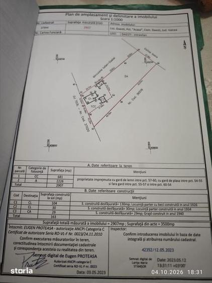 Casă cu 4 camere cu Teren 130 Mp în Brazda lui Novac