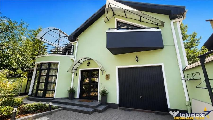 Vila individuala, arhitectura aparte, garaj, terasa, balcon - 9