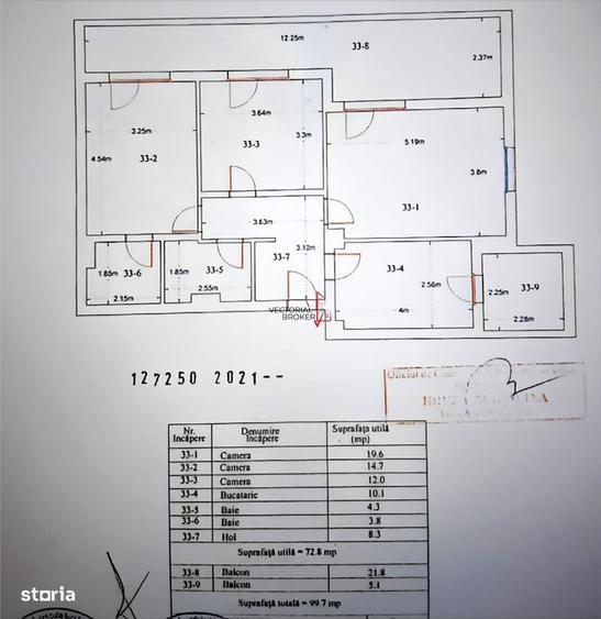 Apartament cu 3 camere decomandat în Theodor Pallady