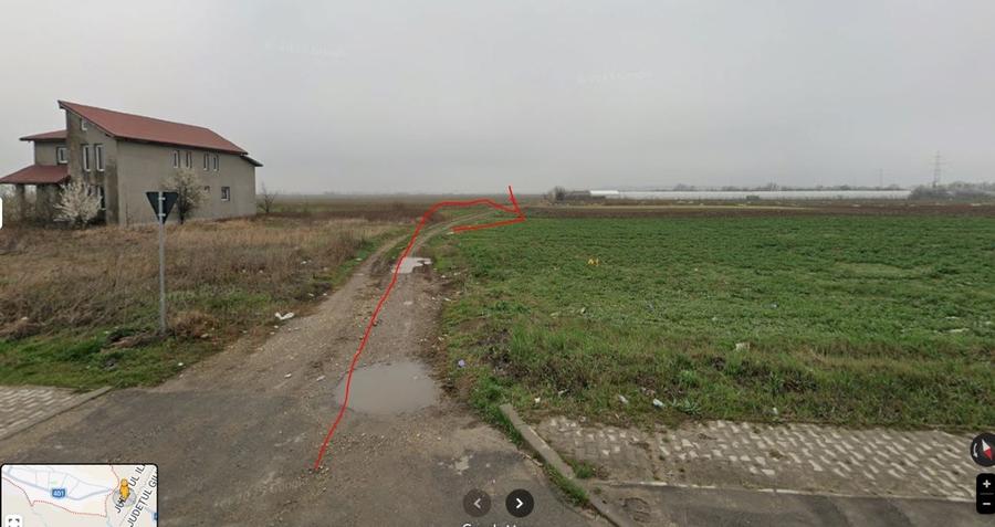 Teren Construcții intravilan de 5150 mp, în Vidra