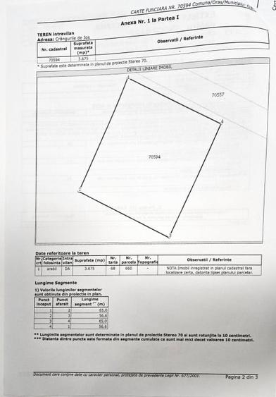 Teren agricol extravilan de 110000 mp, în Crângurile