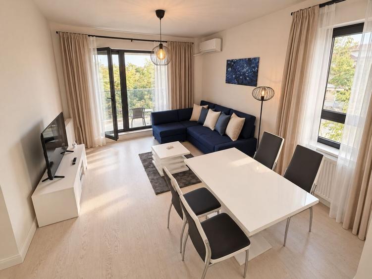 Apartament cu 2 camere decomandat, mobilat în Pipera