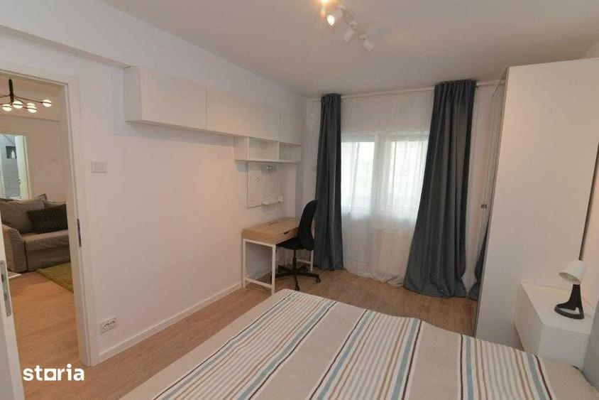 Apartament cu 2 camere semidecomandat în Tei