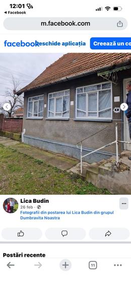 Casă cu 3 camere în Tauț
