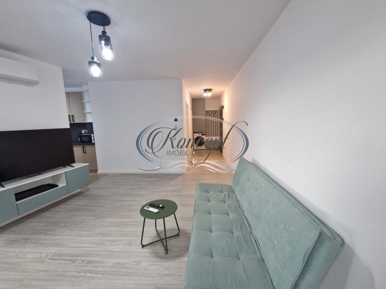 Apartament cu 2 camere semidecomandat, mobilat în Iris