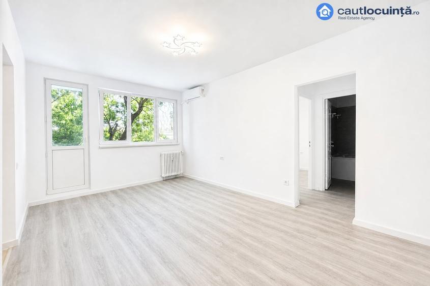Apartament cu 2 camere semidecomandat, mobilat în Grivița