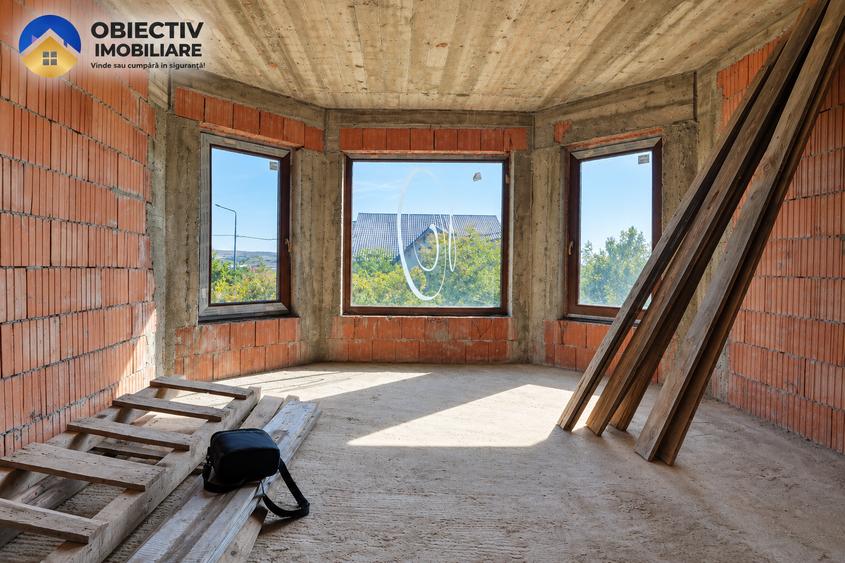 Vila la rosu si teren 500 mp de vânzare , Zona Fermelor - 8