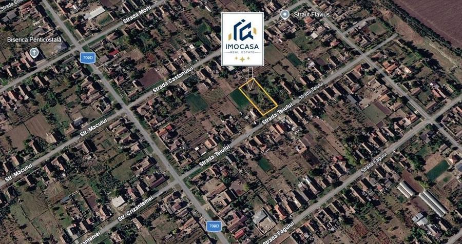 Teren Construcții intravilan de 2880 mp, în Semlac