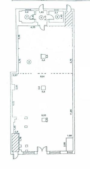 Spațiu comercial, de 170 mp, în Ultracentral