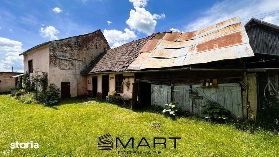 Casă cu 2 camere cu Teren 660 Mp în Axente Sever