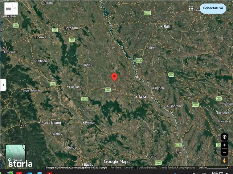 Teren de 20000 mp, în Românești