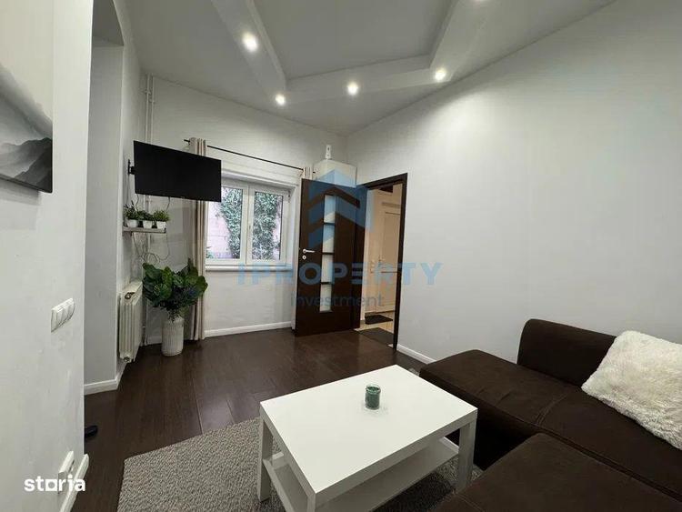 Apartament cu 2 camere, mobilat în Dorobanți