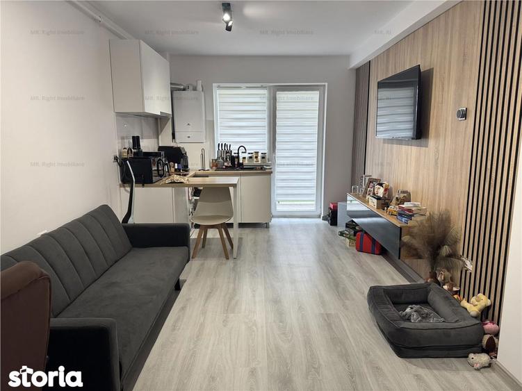 Apartament cu 2 camere, mobilat în Sânpetru