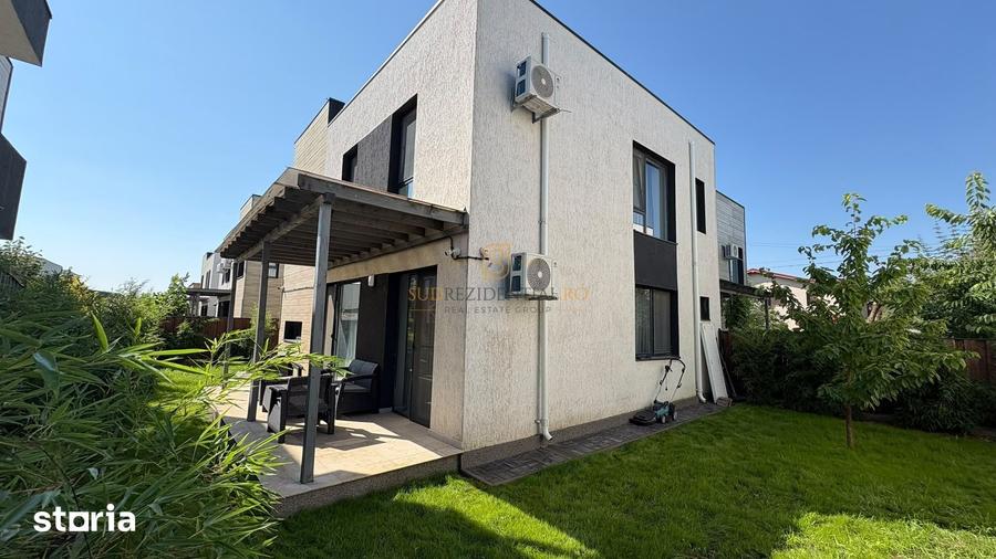 Duplex modern cu 4 camere, curte amenajata, com.Berceni - 1
