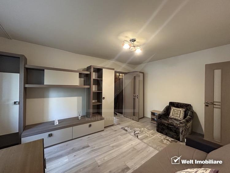Apartament cu 2 camere semidecomandat, mobilat în Mănăștur