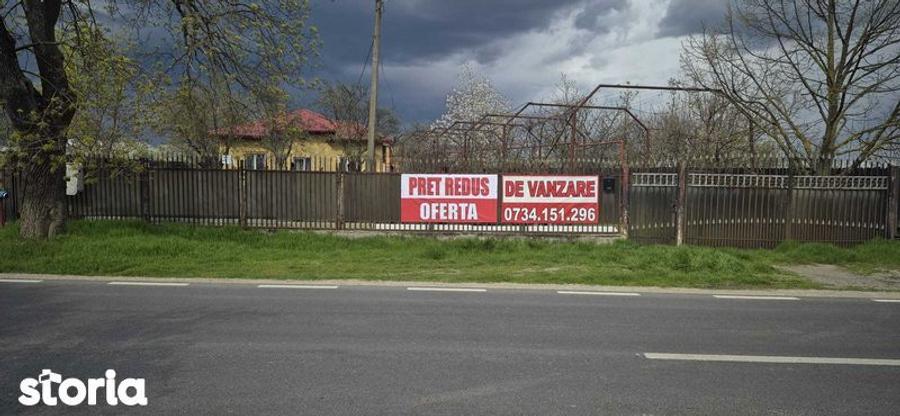 Teren de 6500 mp, în Adunații-Copăceni