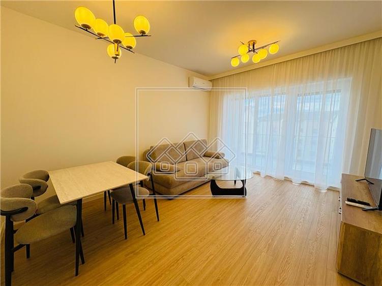 Apartament nou, complet mobilat si utilat, 2 camere, terasa - 3