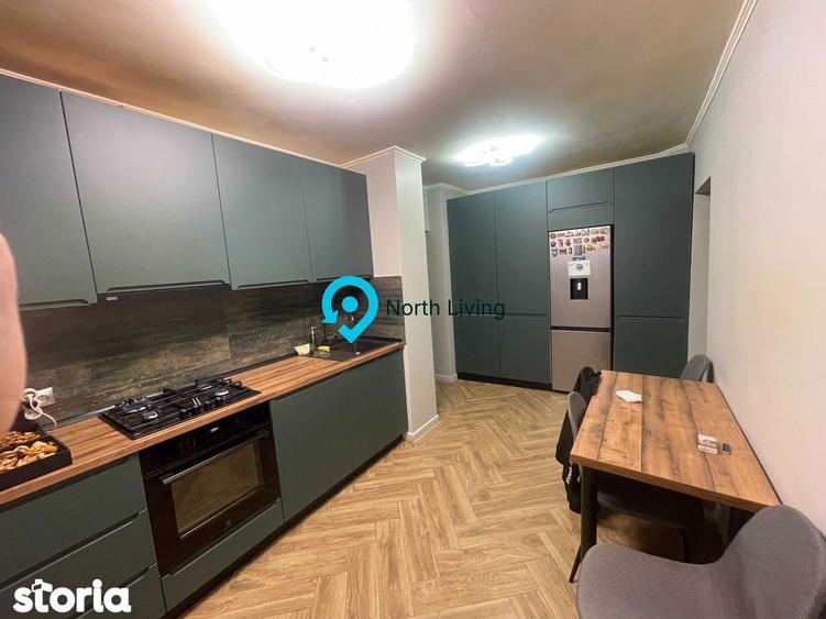 Apartament cu 3 camere decomandat, mobilat în Vatra Luminoasă