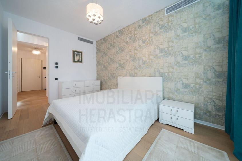 Apartament cu 3 camere decomandat, mobilat în Herăstrău