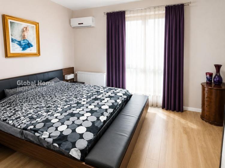 Apartament cu 3 camere semidecomandat, mobilat în Băneasa