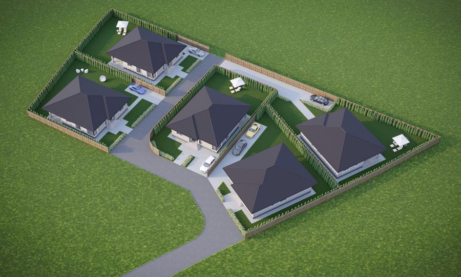 Casă individuală cu 4 camere cu Canalizare în Corbeanca