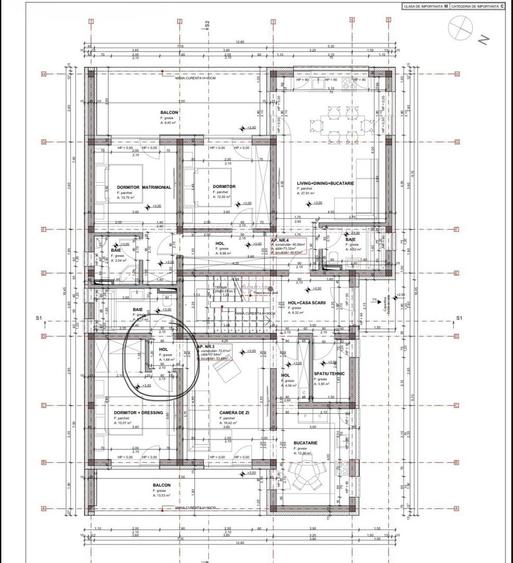 Apartament cu 3 camere semidecomandat în Moșnița Nouă