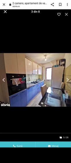 Apartament cu 2 camere semidecomandat în Central