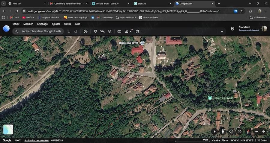 Teren de 3930 mp, în Ilovăț