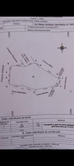 Teren intravilan de vanzare Babana! - 2