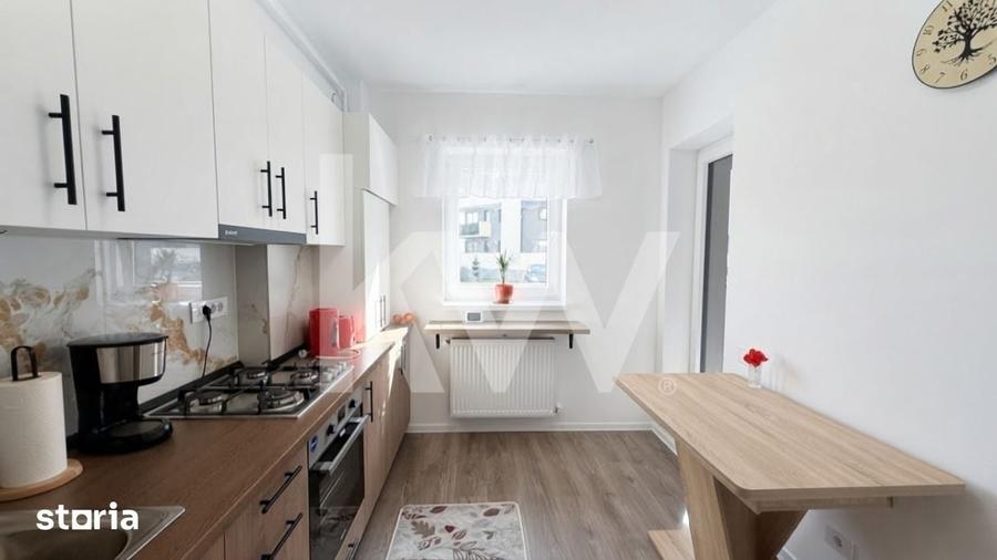 Apartament cu 2 camere decomandat în Sânpetru