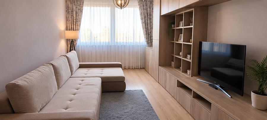 Apartament cu 3 camere decomandat în Central