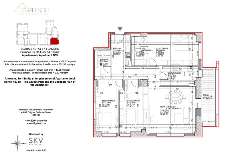 Apartament cu 4 camere decomandat în Herăstrău
