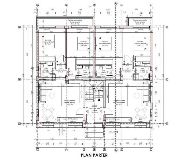 Apartament cu 3 camere în Ovidiu