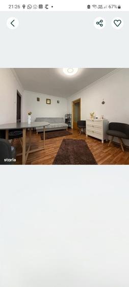 Apartament cu 2 camere semidecomandat în Central