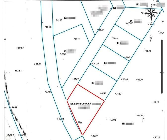 Teren Construcții intravilan de 393 mp, în Theodor Pallady