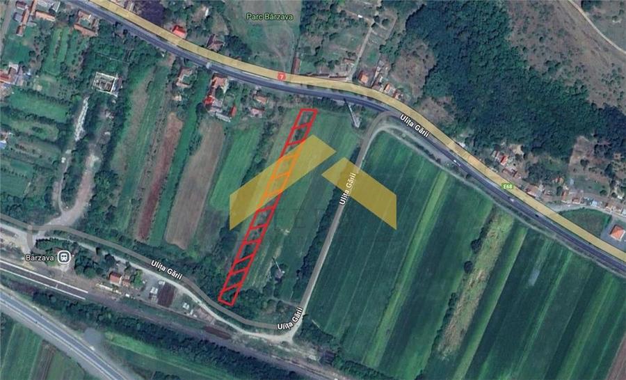 Teren Construcții intravilan de 4000 mp, în Bârzava