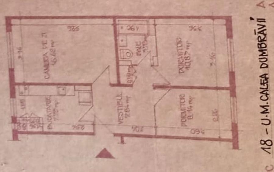 Apartament cu 3 camere decomandat în Calea Dumbrăvii