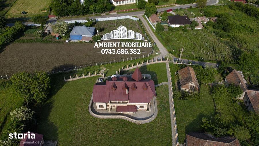 Casă cu 5 camere cu Teren 3200 Mp în Muntenii de Jos