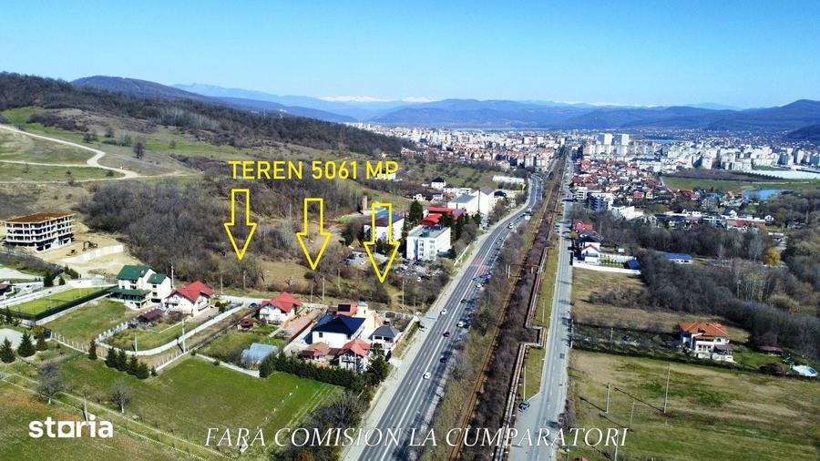 Teren de 5061 mp, în Traian