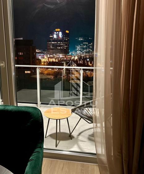 Apartament cu 2 camere nedecomandat, mobilat în Aradului