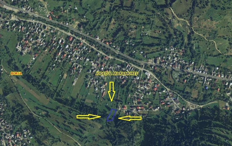 Teren Construcții intravilan de 1800 mp, în Nord