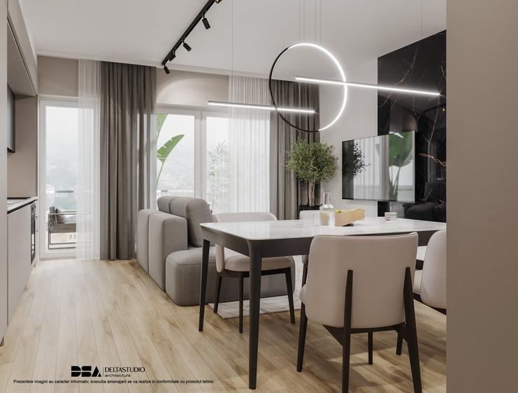 Apartament cu 3 camere decomandat în Băneasa — fotografia 3