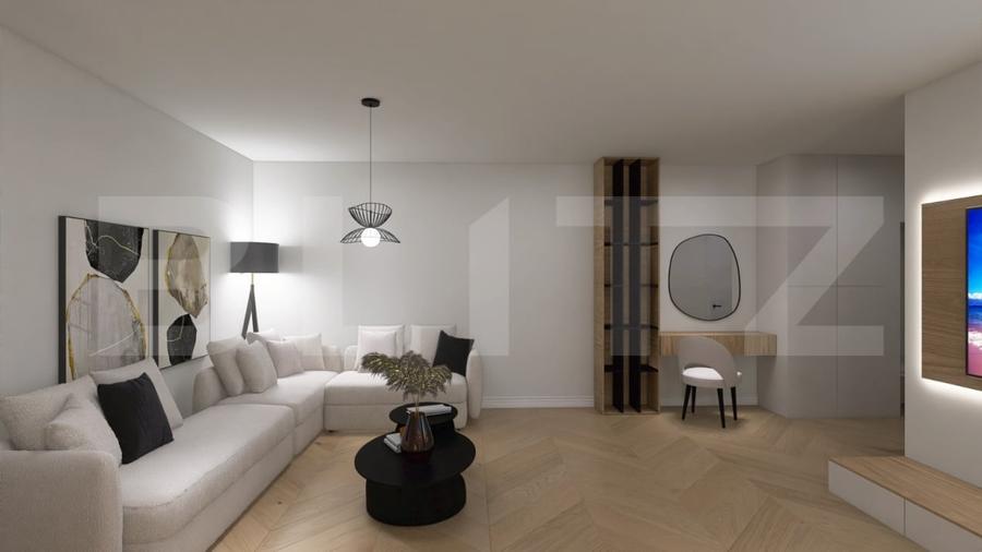 Apartament cu 3 camere decomandat în Exterior Sud