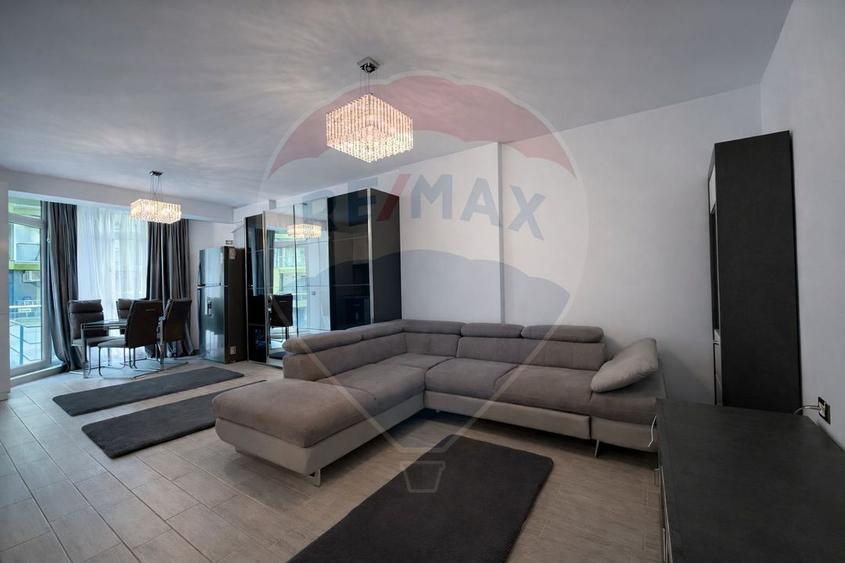Apartament cu 2 camere decomandat, mobilat în Nord