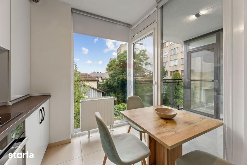 Apartament cu 3 camere + terasa de inchiriat la Bourgeois Residence - 13